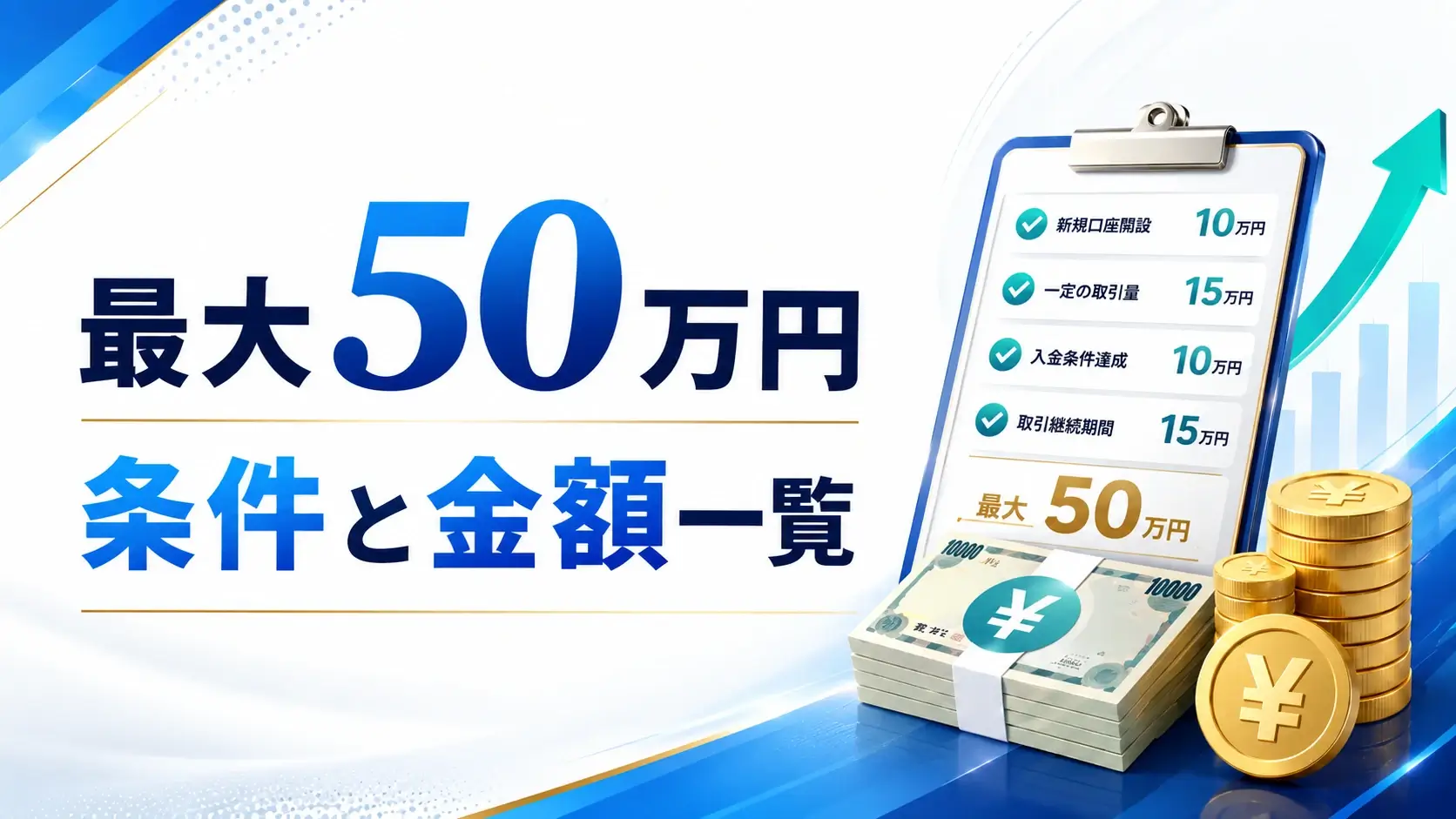 最大50万円もらえるDMM FXキャッシュバックの条件と金額一覧